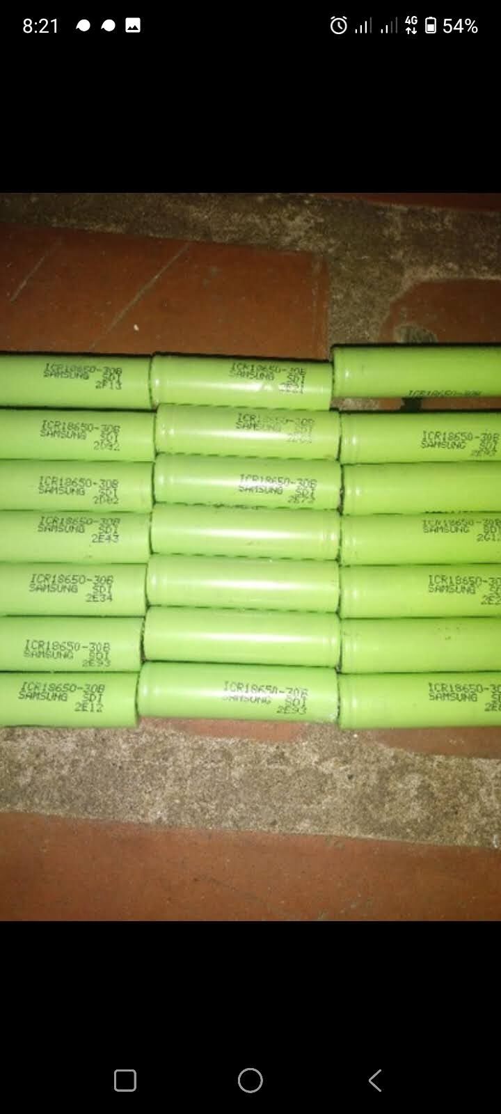 combo 30 cell pin 18650 Samsung hàng tháo máy . khách đặt riêng