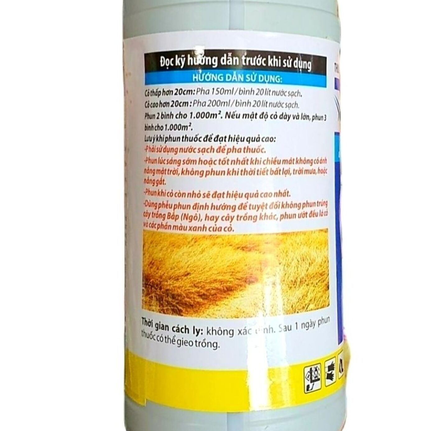 💎 Thuốc trừ cỏ cháy nhanh 2 giờ GRANMANXONE 200SL 📛(900ml)