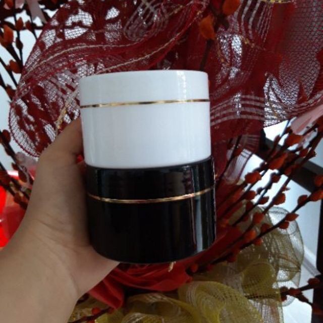 HŨ ĐỰNG KEM VIỀN VÀNG 100G