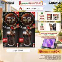 [ƯU ĐÃI THÁNG 8] Combo 2 hộp Nước Cốt Cà Phê NESCAFÉ Cà phê Đen Đá