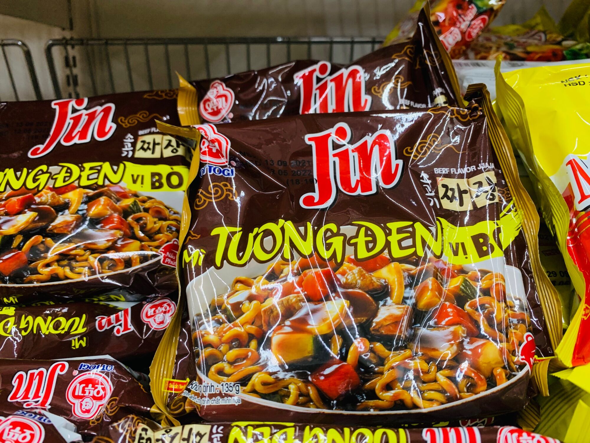 Mì tương đen/ Mì Jin Cay/ Mì spaghetti Ottogi