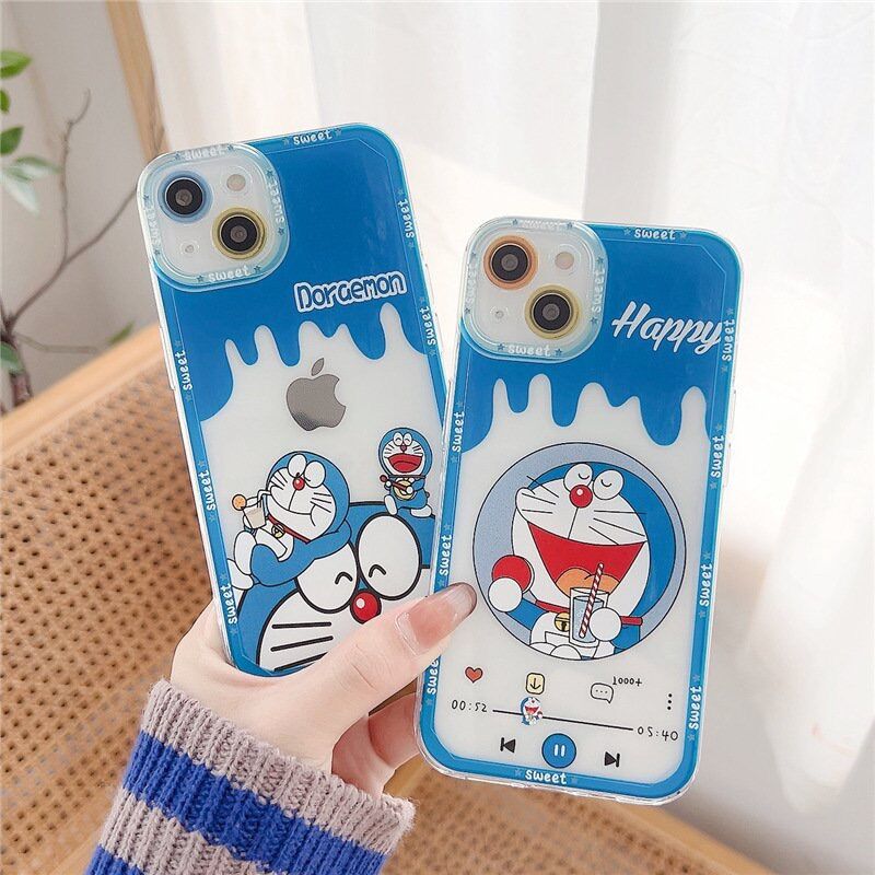 Ốp lưng iphone 13 promax, 12 promax, 11 promax Doremon Doraemon