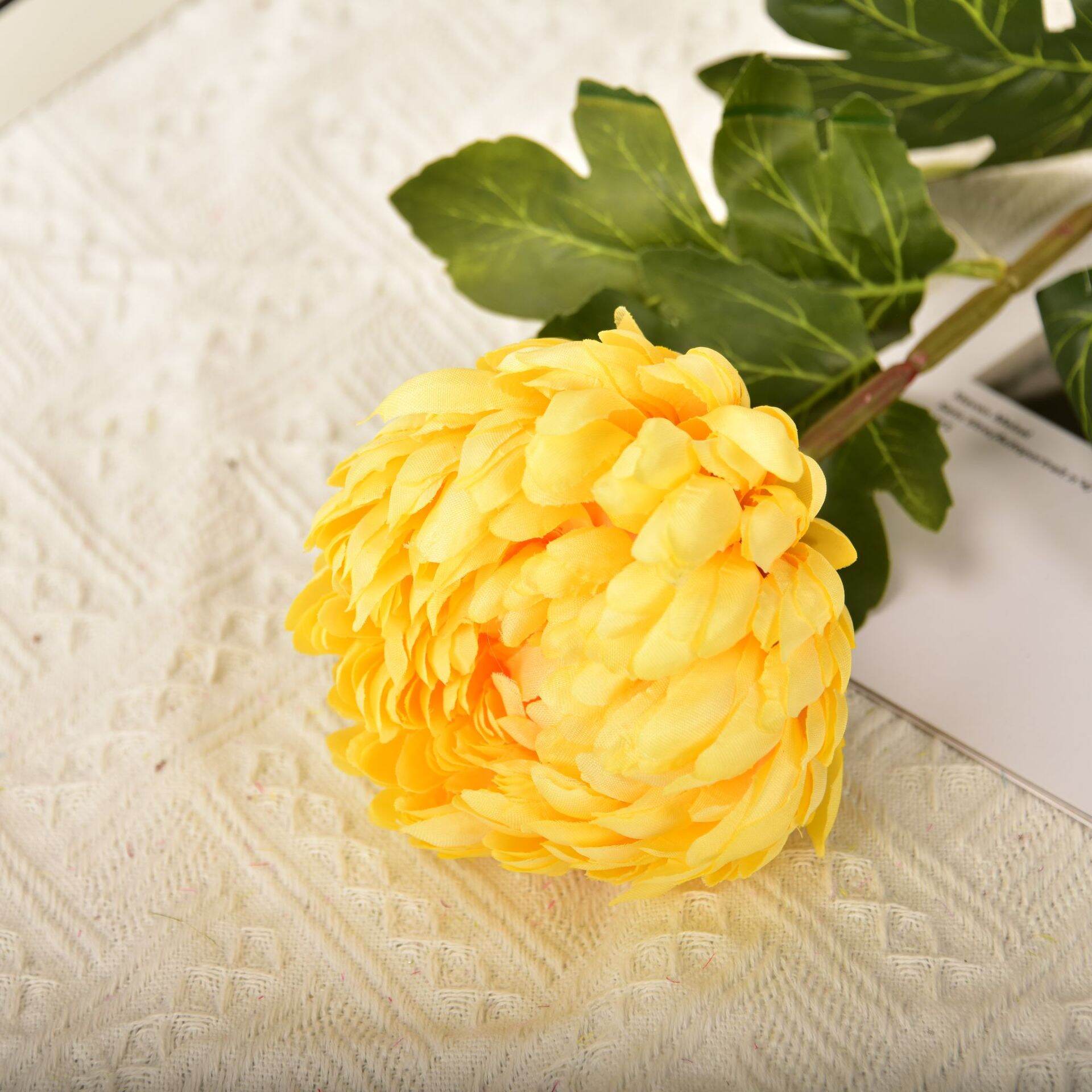 Cúc Đại Đoá 1 bông size 15cm_ hoa giả