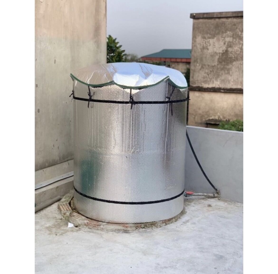 Bạt chống nóng bồn inox đứng nằm 500 - 2000lít