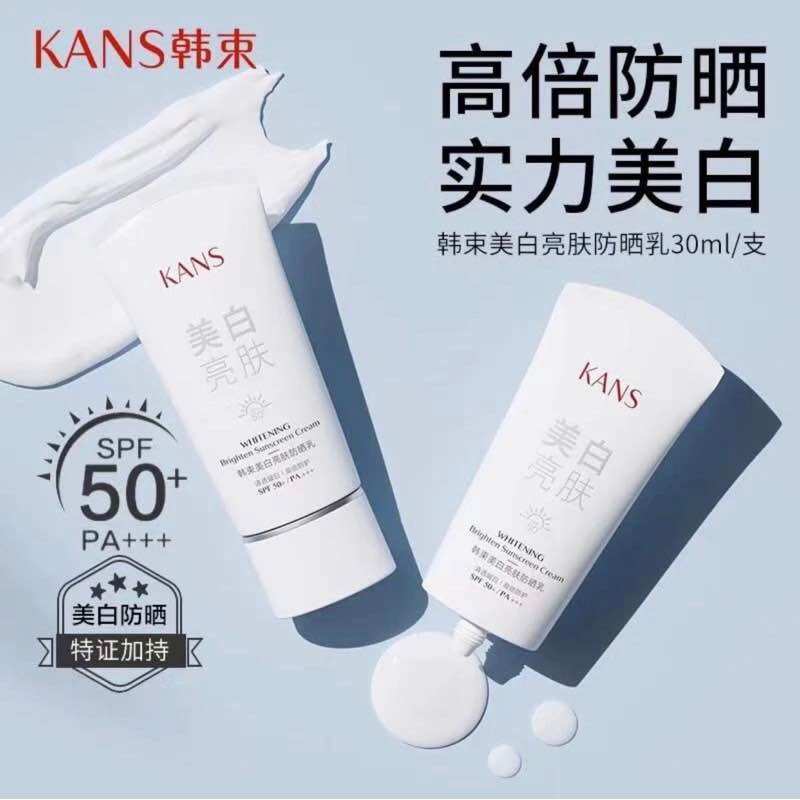 Kem chống nắng trắng da dưỡng ẩm kans