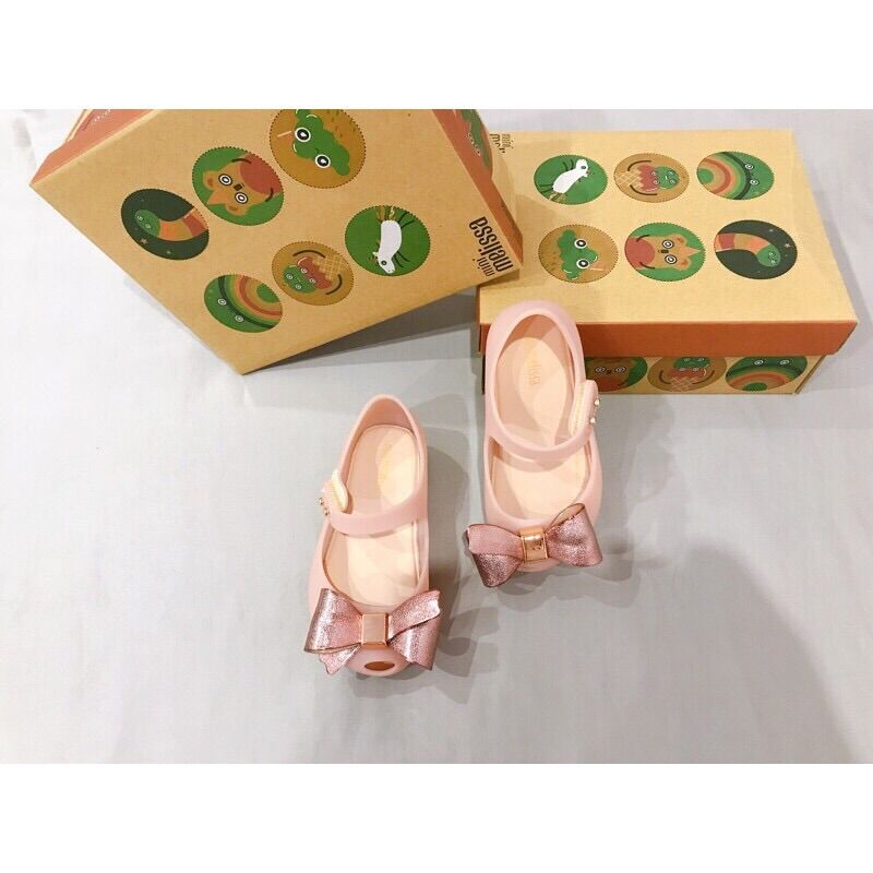 [Hàng mới về]Giầy thạch nhựa thơm melisa cho bé gái🌸