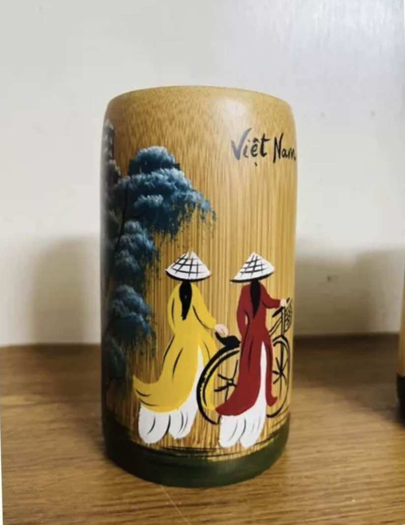 Cốc tre thủ công mỹ nghệ