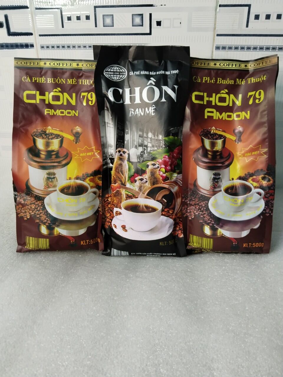 [Hàng Tết 2026] combo 3 gói cafe (Chồn 79+Chồn Ban Mê+ Chồn 79),Thơm Béo, Ít Đắng =1.5kg