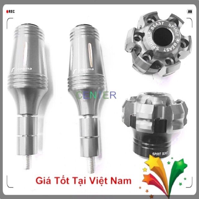 [ 2 cặp Gù Đỏ ] Combo 2 cặp gù - gù trước 6 cạnh và gù sau mập