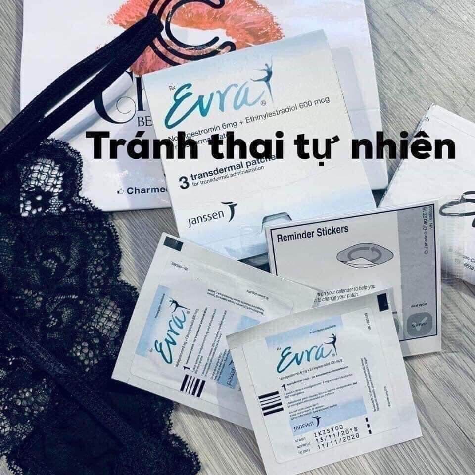 Miếng Dán Tránh Thai Evra