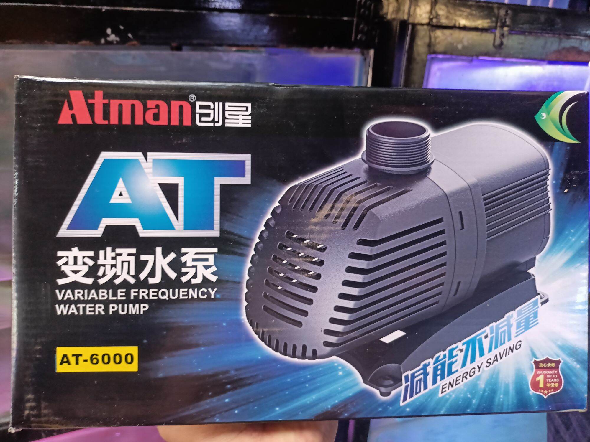 MÁY BƠM HỒ CÁ , MÁY BƠM CHÌM ATMAN 6000 (45w) , MÁY BƠM NƯỚC , ATMAN