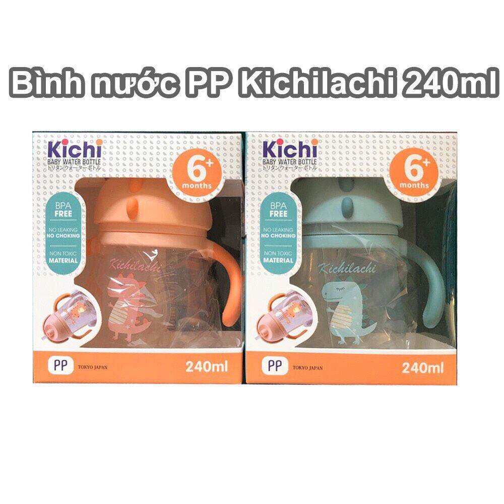 Bình uống nước kichilachi nhựa pp 240ml