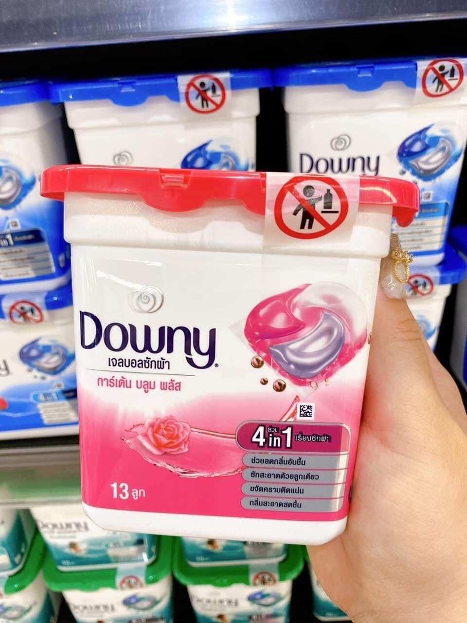 Viên giặt xả downy gel ball thái lan