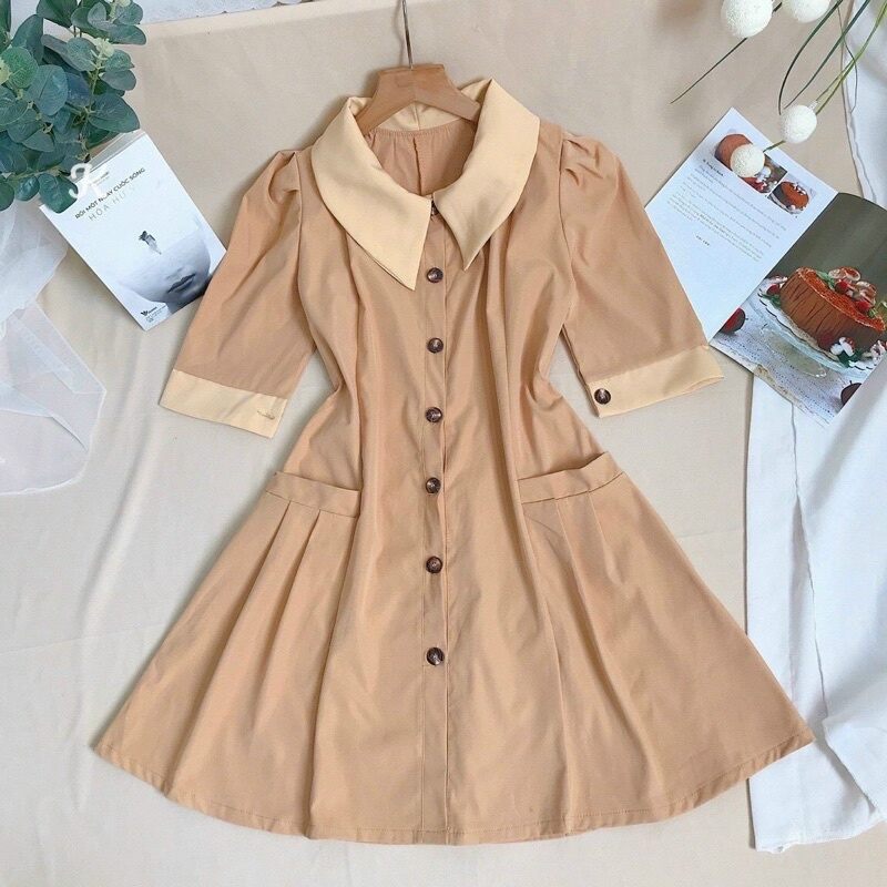 ĐẦM SƠ MI XÈO TAY LỠ