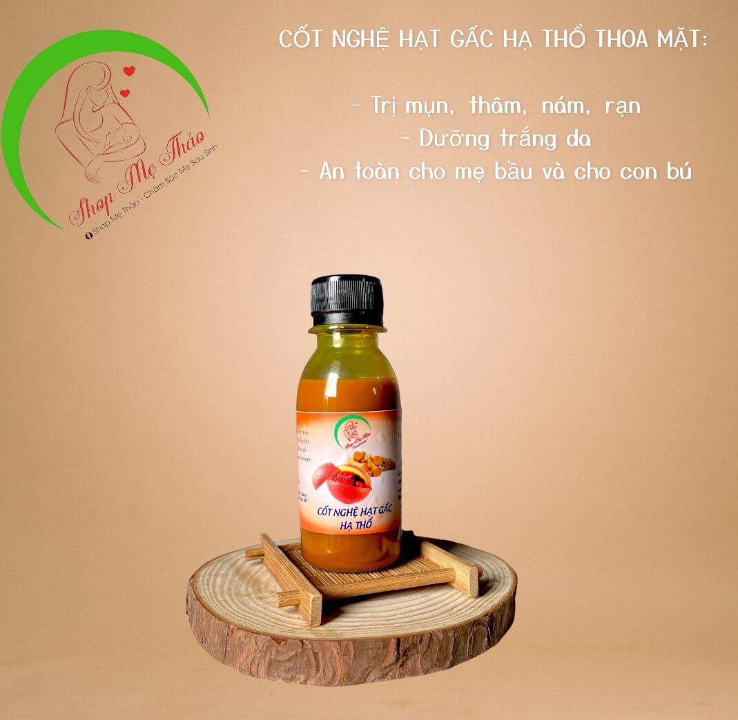 CỐT NGHỆ HẠT GẤC HẠ THỔ (FACE 100ML)