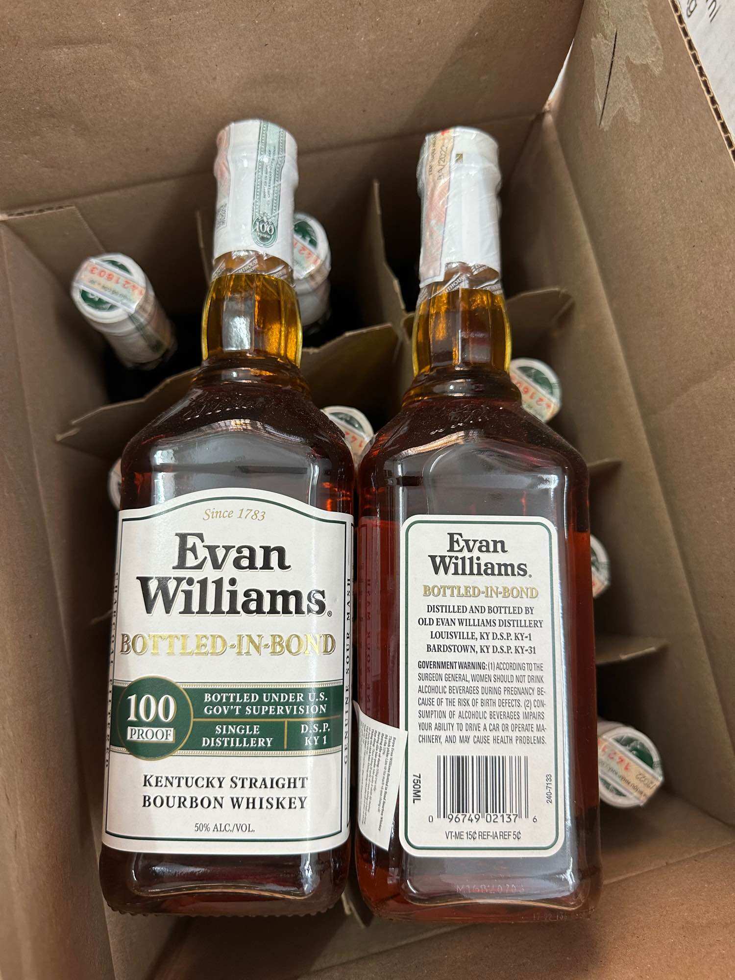 Evan william white 700ml