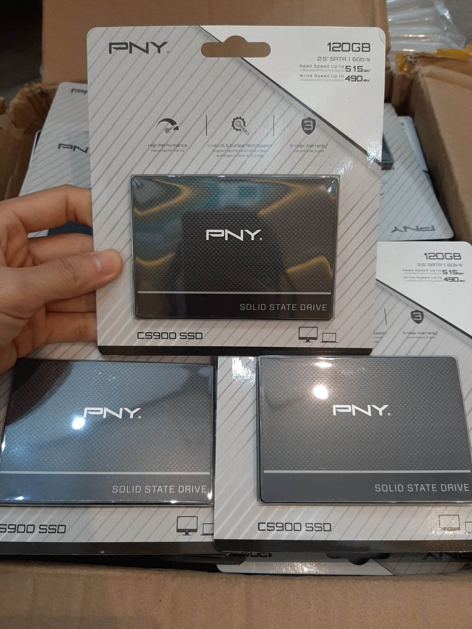 Ổ cứng SSD PNY CS900 - 120Gb 240Gb 2.5inch Sata3 thumbnail