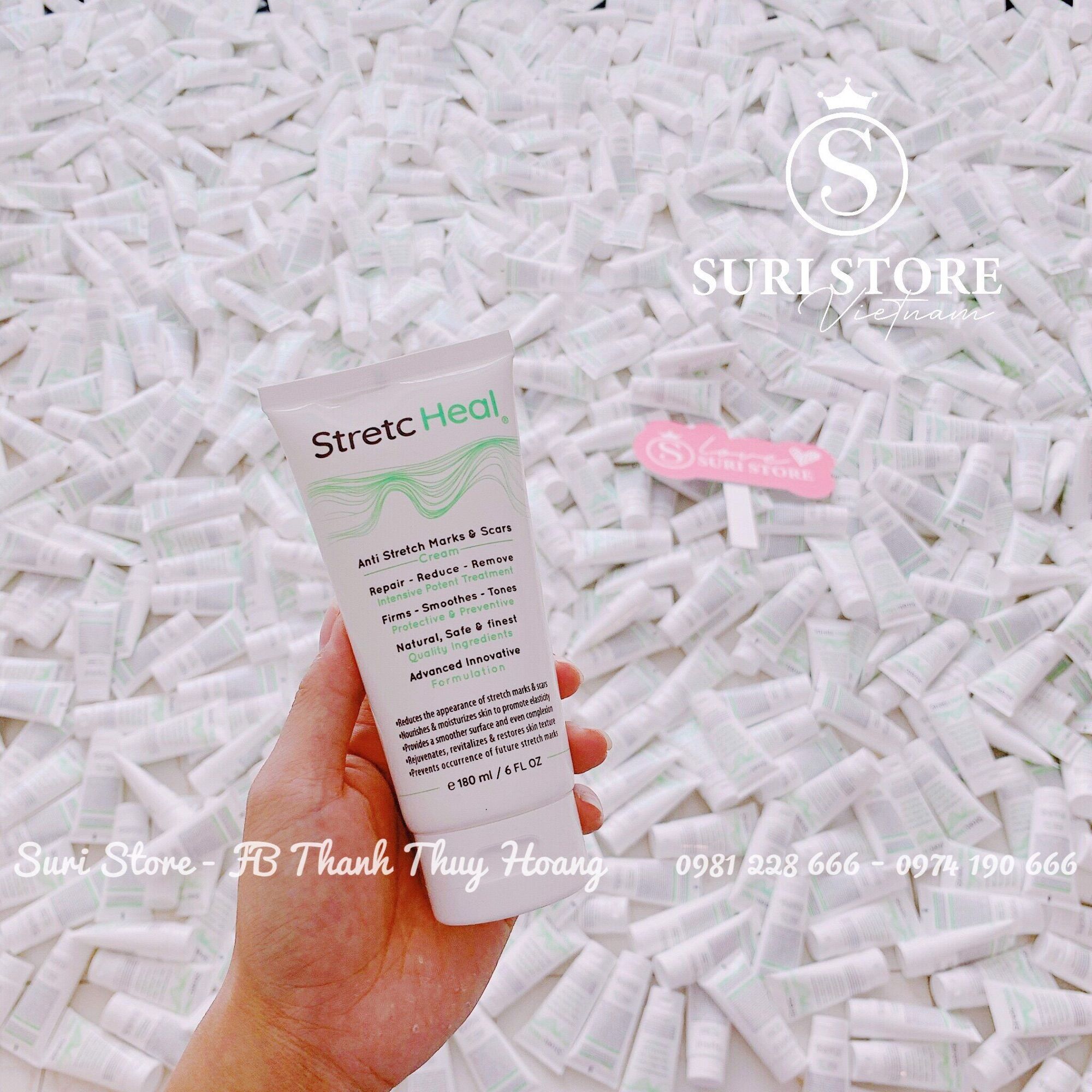 Kem t.rị rạn StretcHeal 180ml