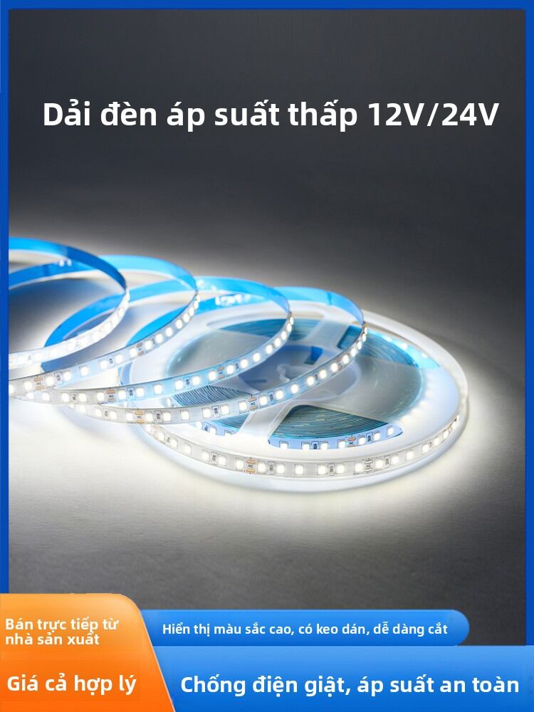 RUILUO | Đèn LED Dải Siêu Sáng Áp Suất Thấp
