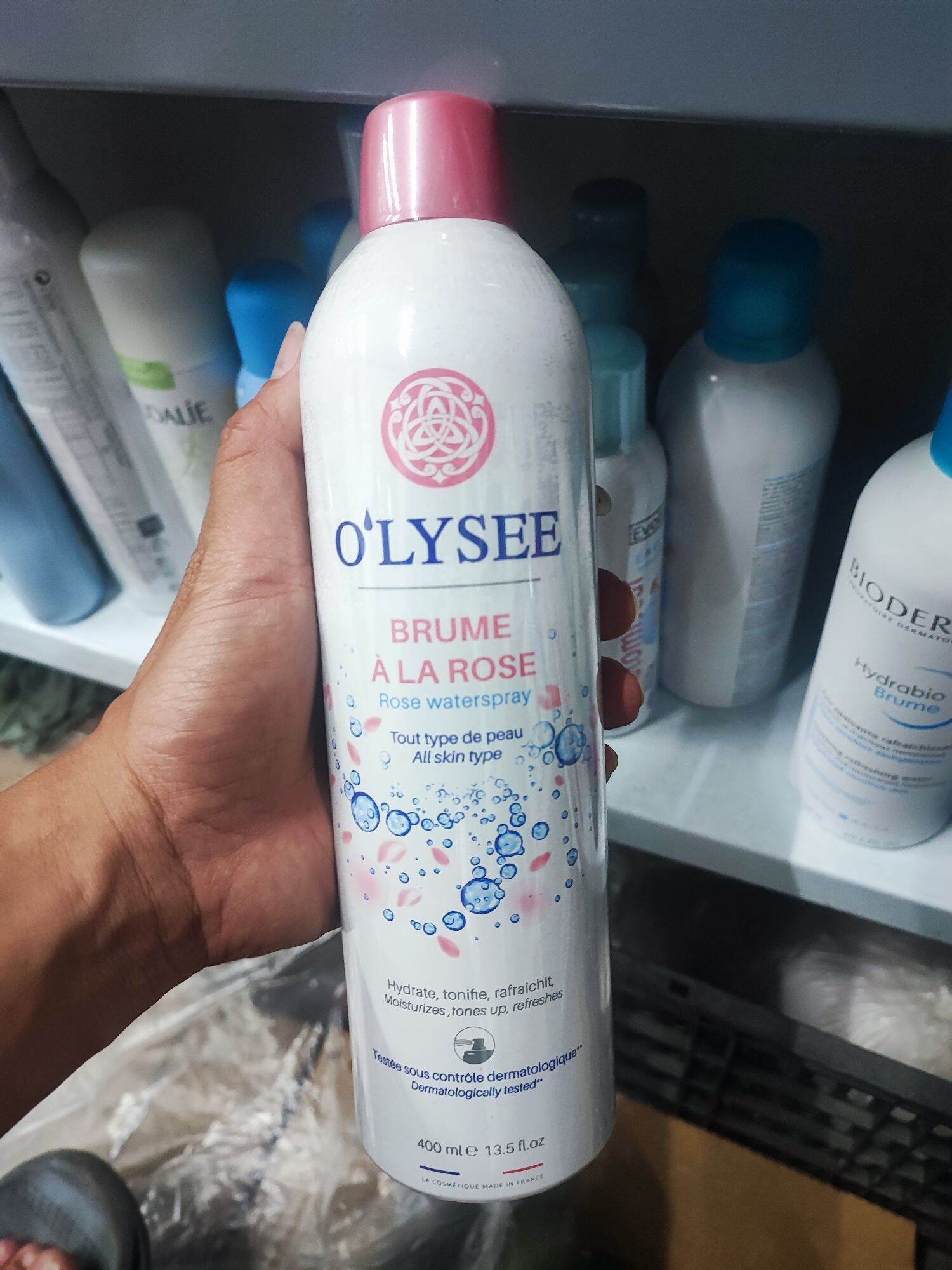 xịt khoáng olysee 400ml