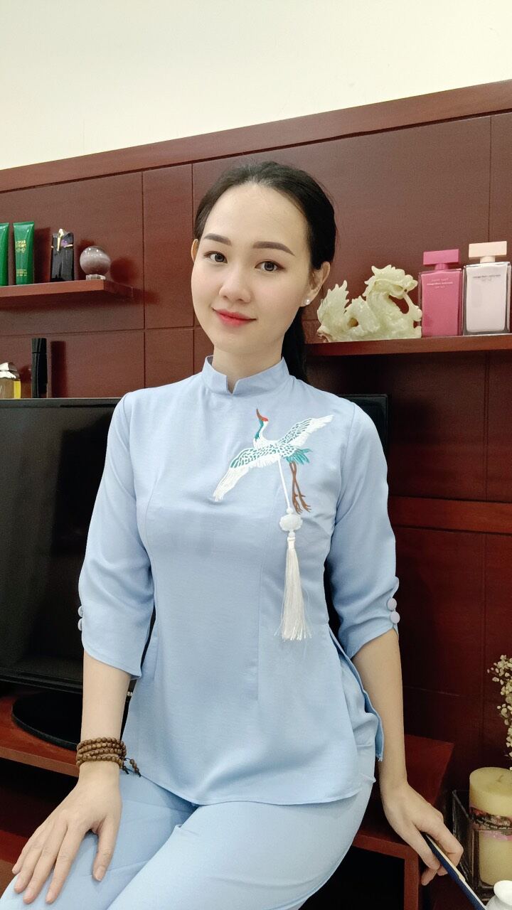 ĐỒ LAM ĐI CHÙA MẪU NỮ THÊU HẠT VẢI LỤA LOẠI 1
