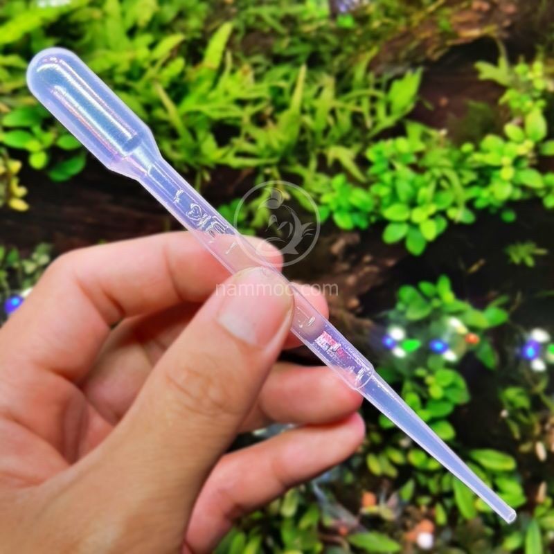 Ống hút atermia, hút định lượng thức ăn cá cảnh 3ml