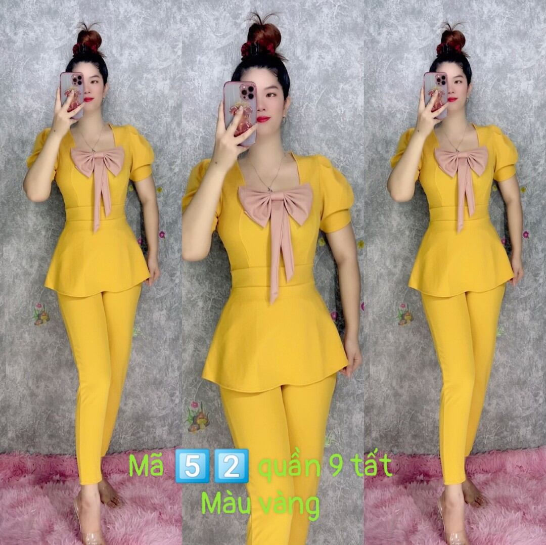Sét bộ thun mặc nhà