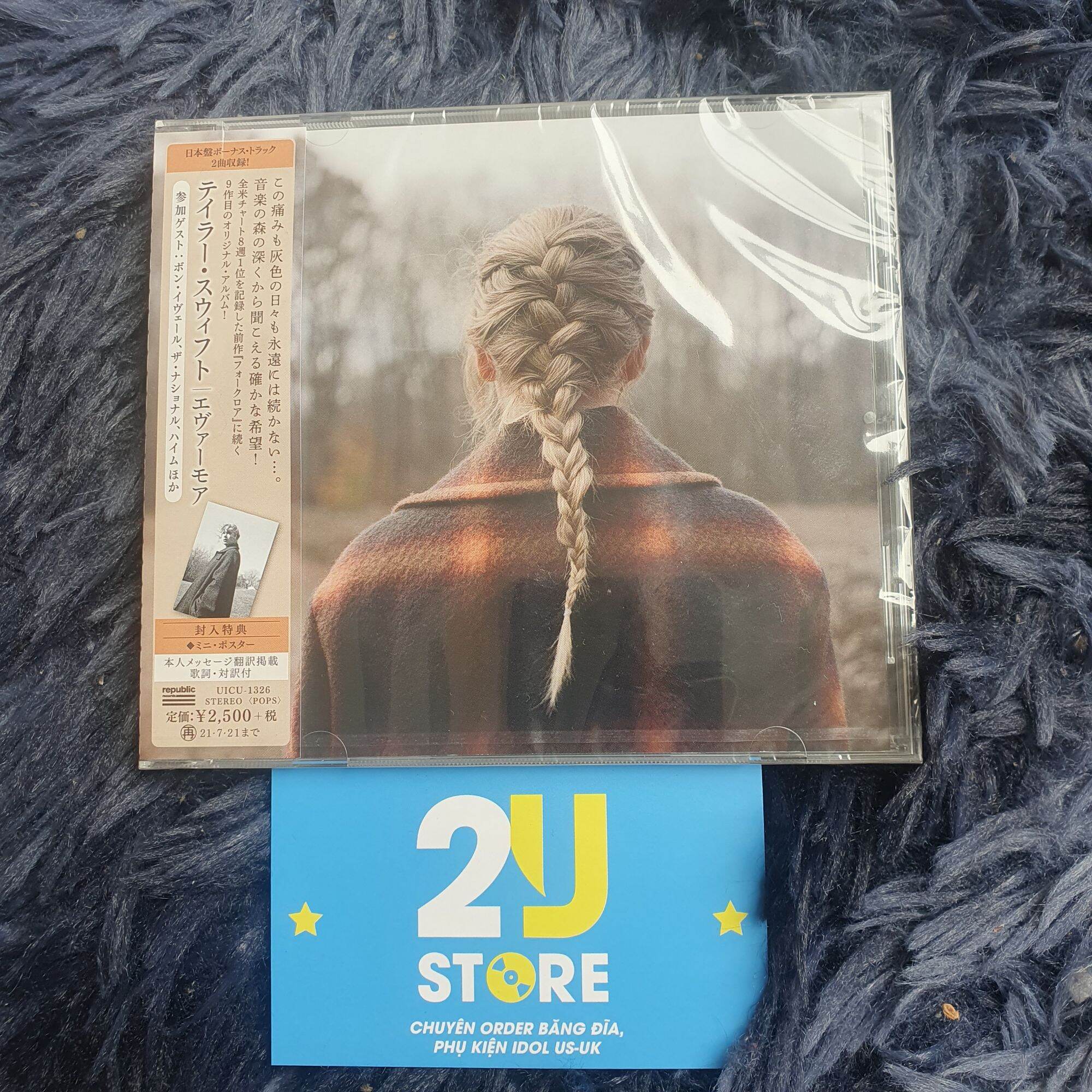 Taylor Swift　evermore　直筆サイン入りCD レア❗️Taylor Swift evermore 直筆サイン入りCD