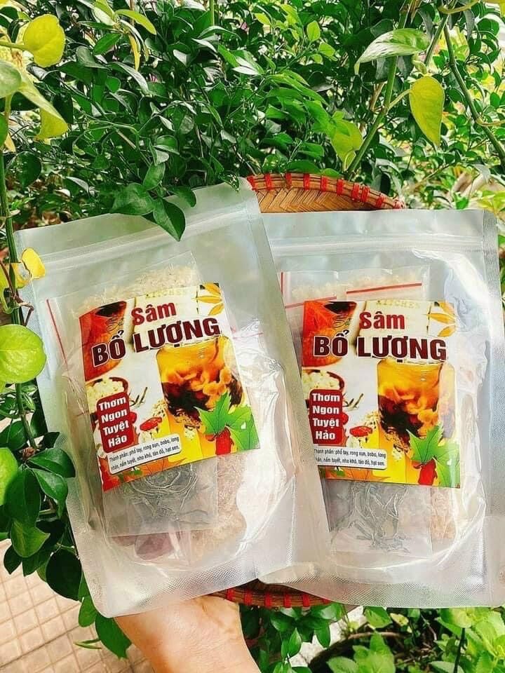 Set sâm bổ lượng, set chè thanh mát (2gói) ~500g/gói