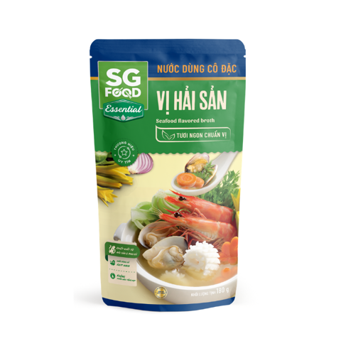 Nước dùng cô đặc vị hải sản SGFood 180g