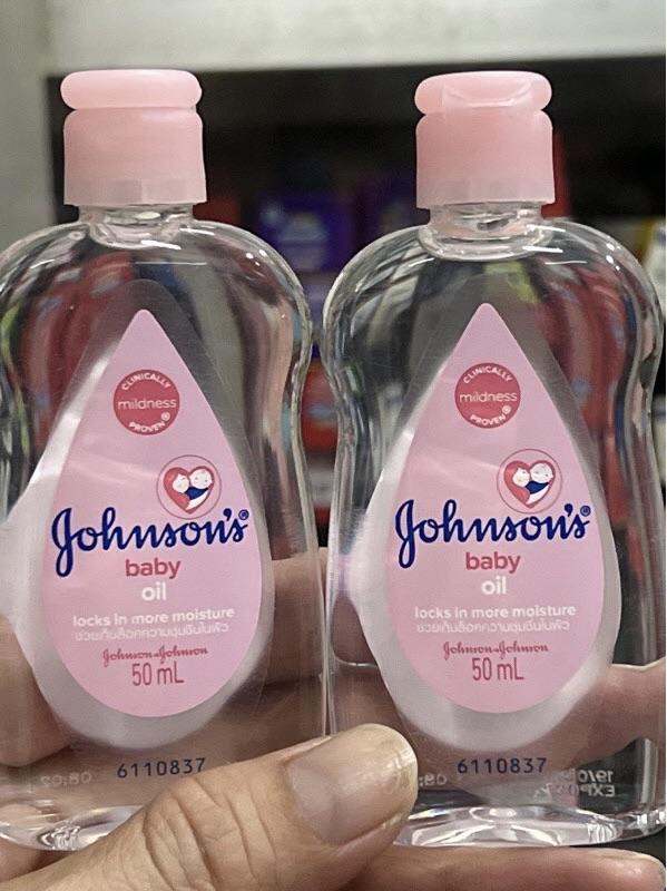 DẦU MASSAGE CHO BÉ JOHNSON’S BABY OIL 50ML,CHÍNH HÃNG