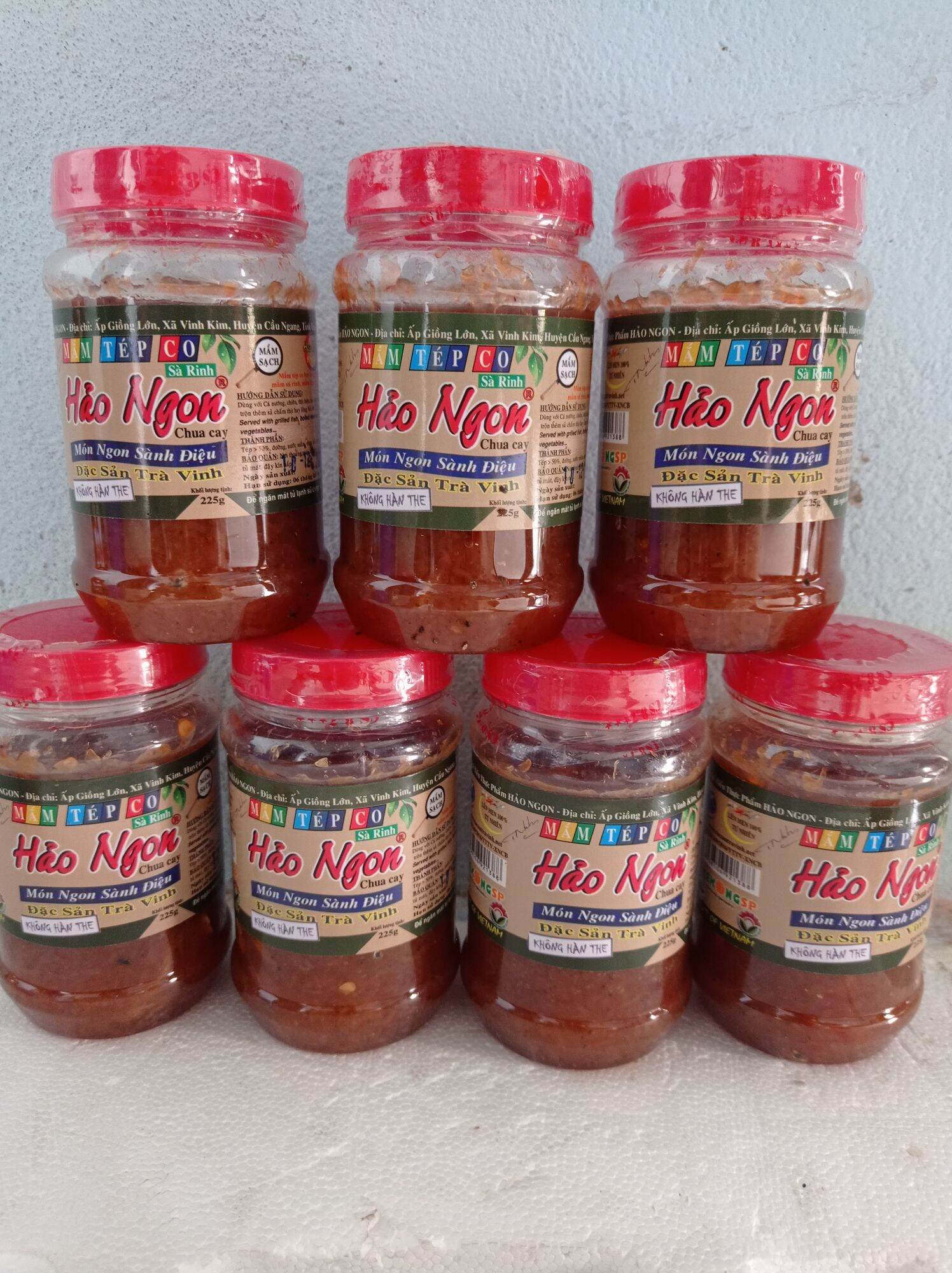 Mắm Tép Co Tự Nhiên - Đặc sản Trà Vinh
