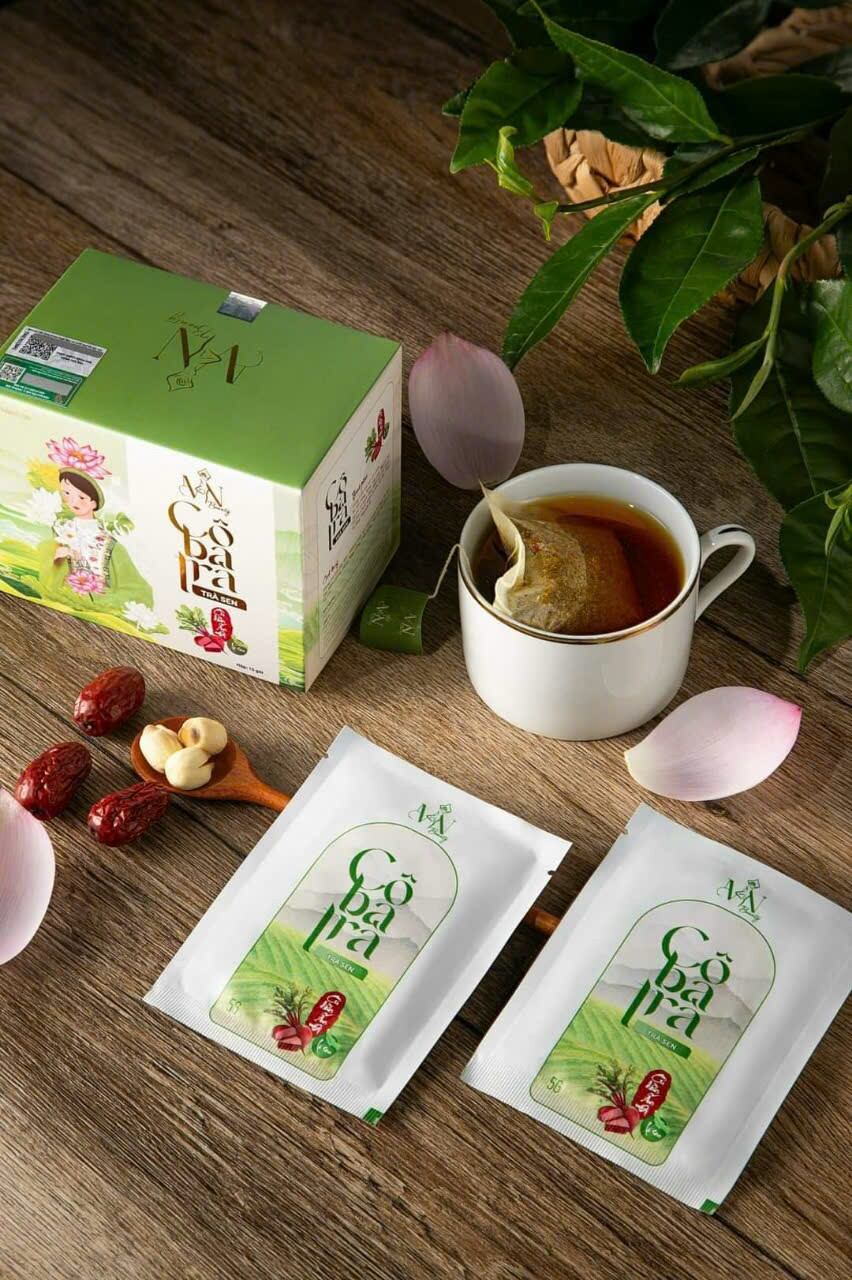 Trà giảm cân cô ba tặng kèm tan mỡ và quần sinh nhiệt