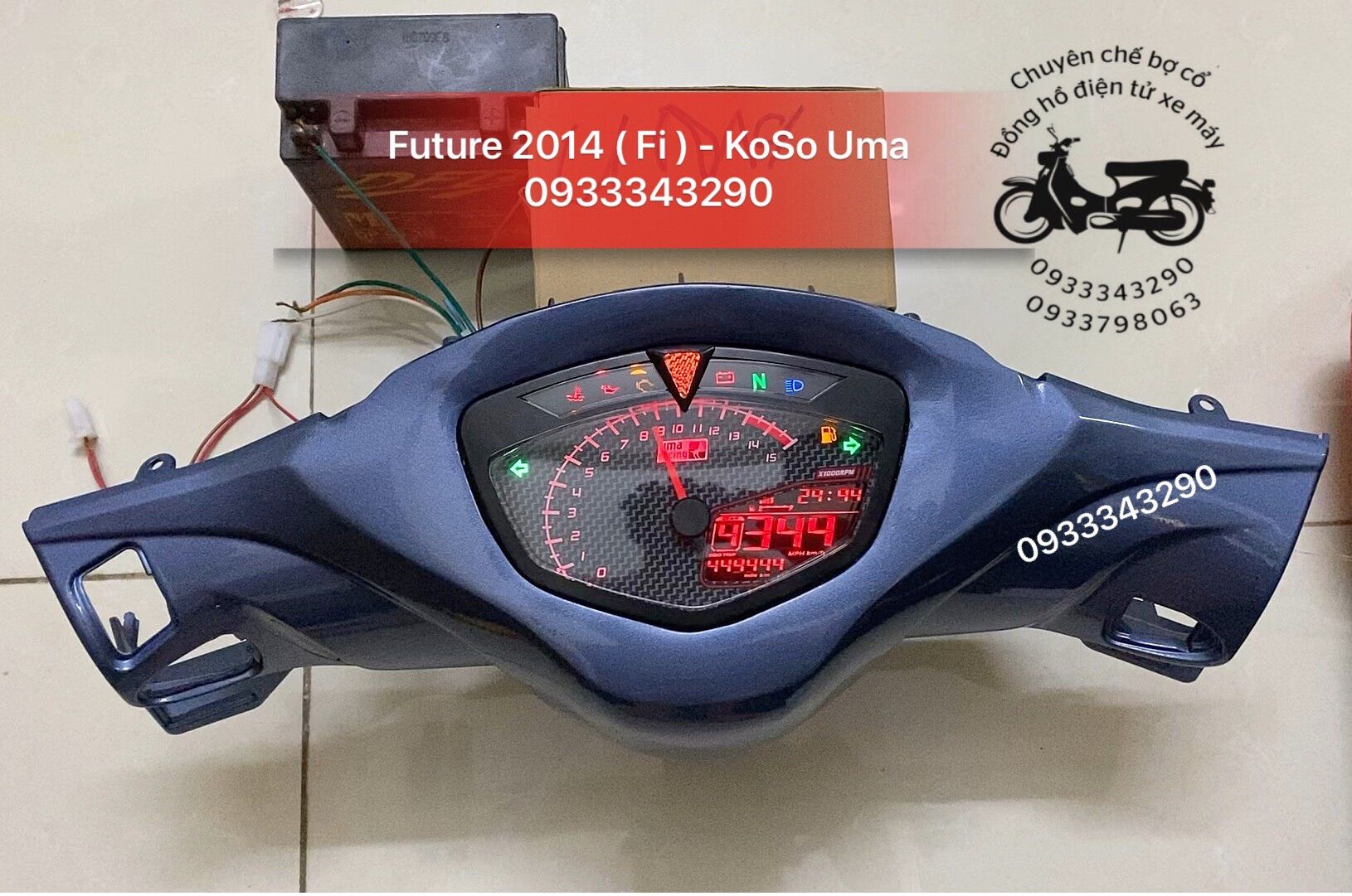 Trọn Bộ Bợ Cổ FUTURE 2014 - 2020 ( Fi ) - KOSO UMA