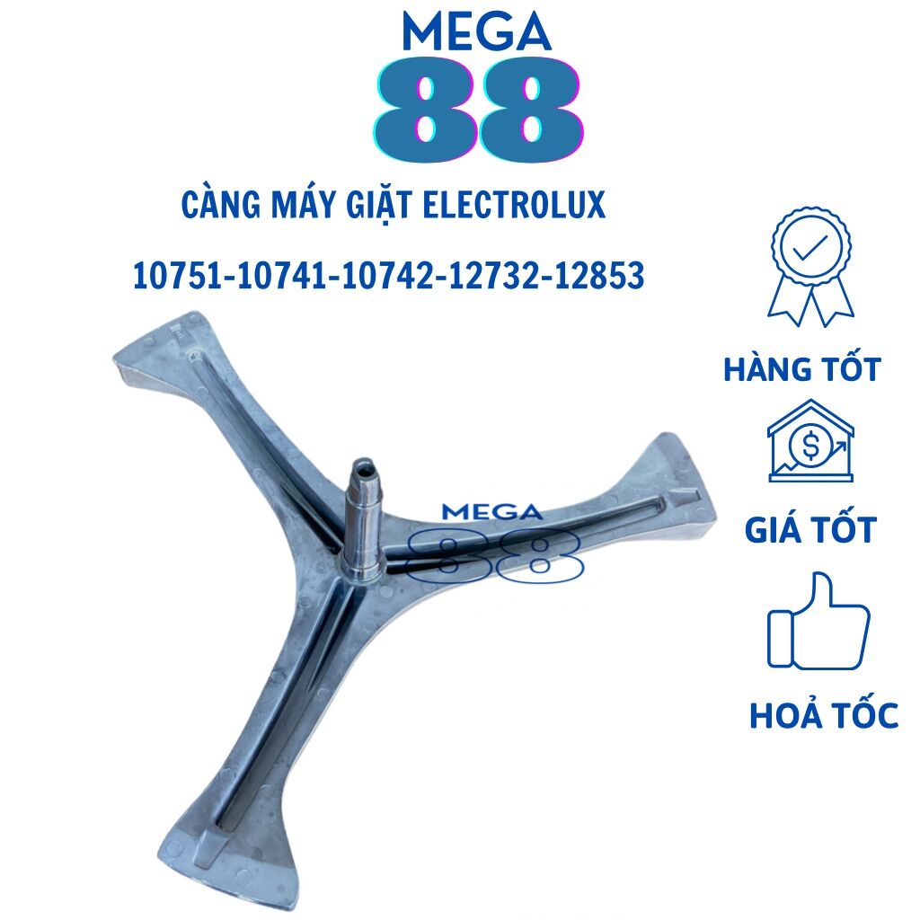 Trục càng máy giặt electrolux 10751 10741 10742 12732 12853 , chạc ba máy giặt electrolux