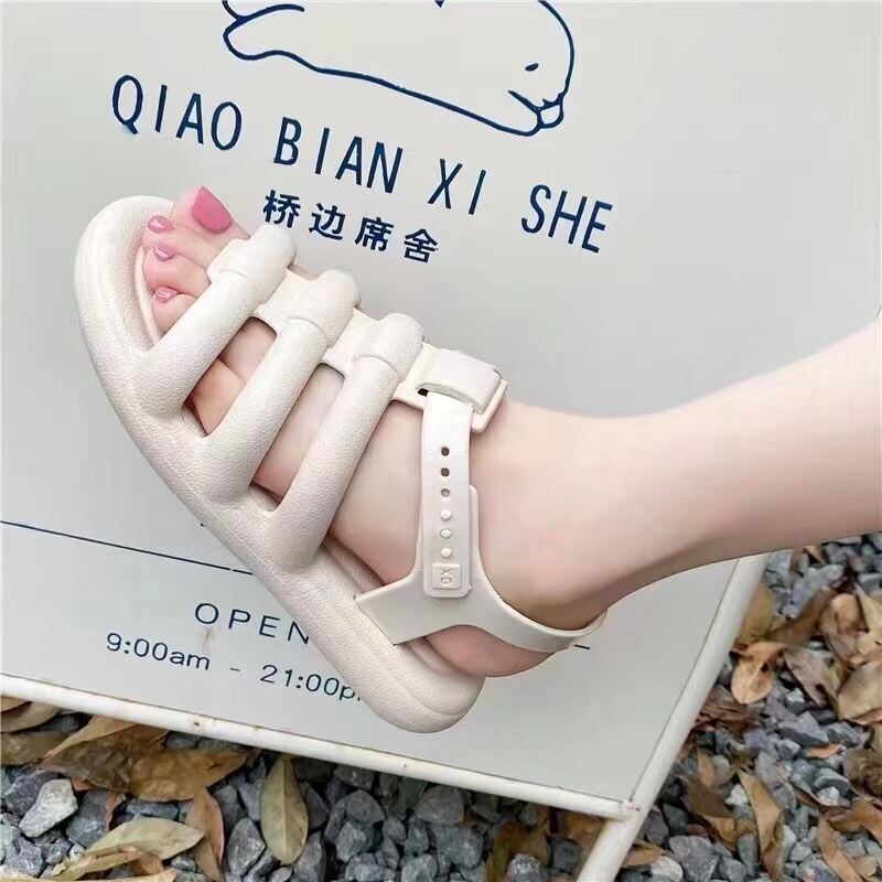 giày sandal nữ nhựa bánh mì