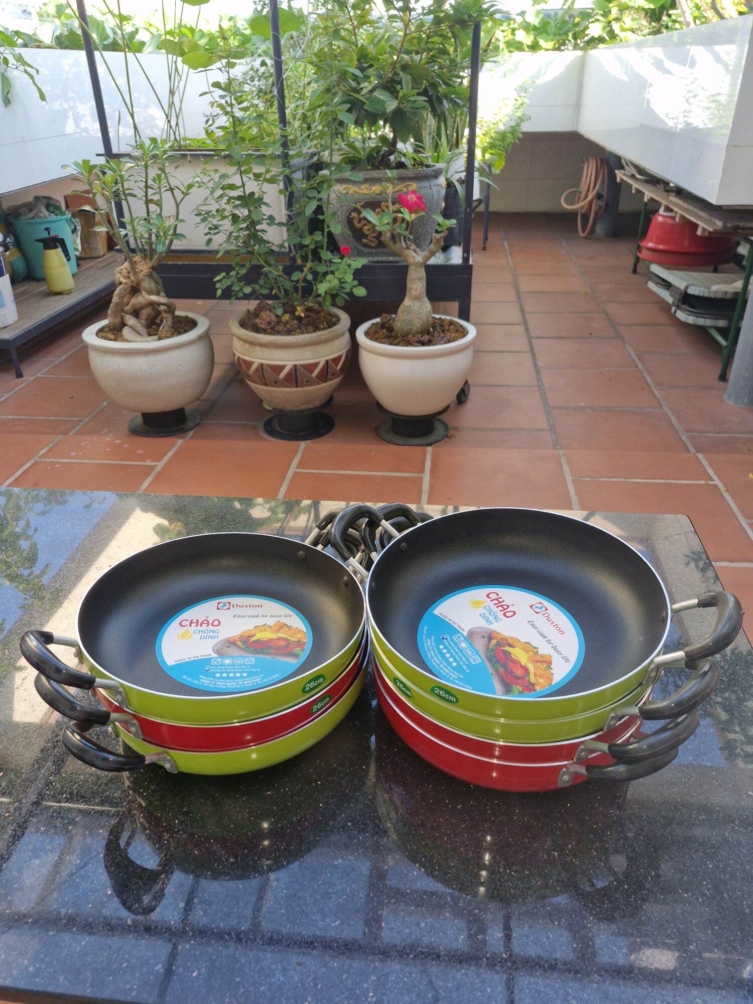 Chảo xào chống dính Duxton DG-CB26