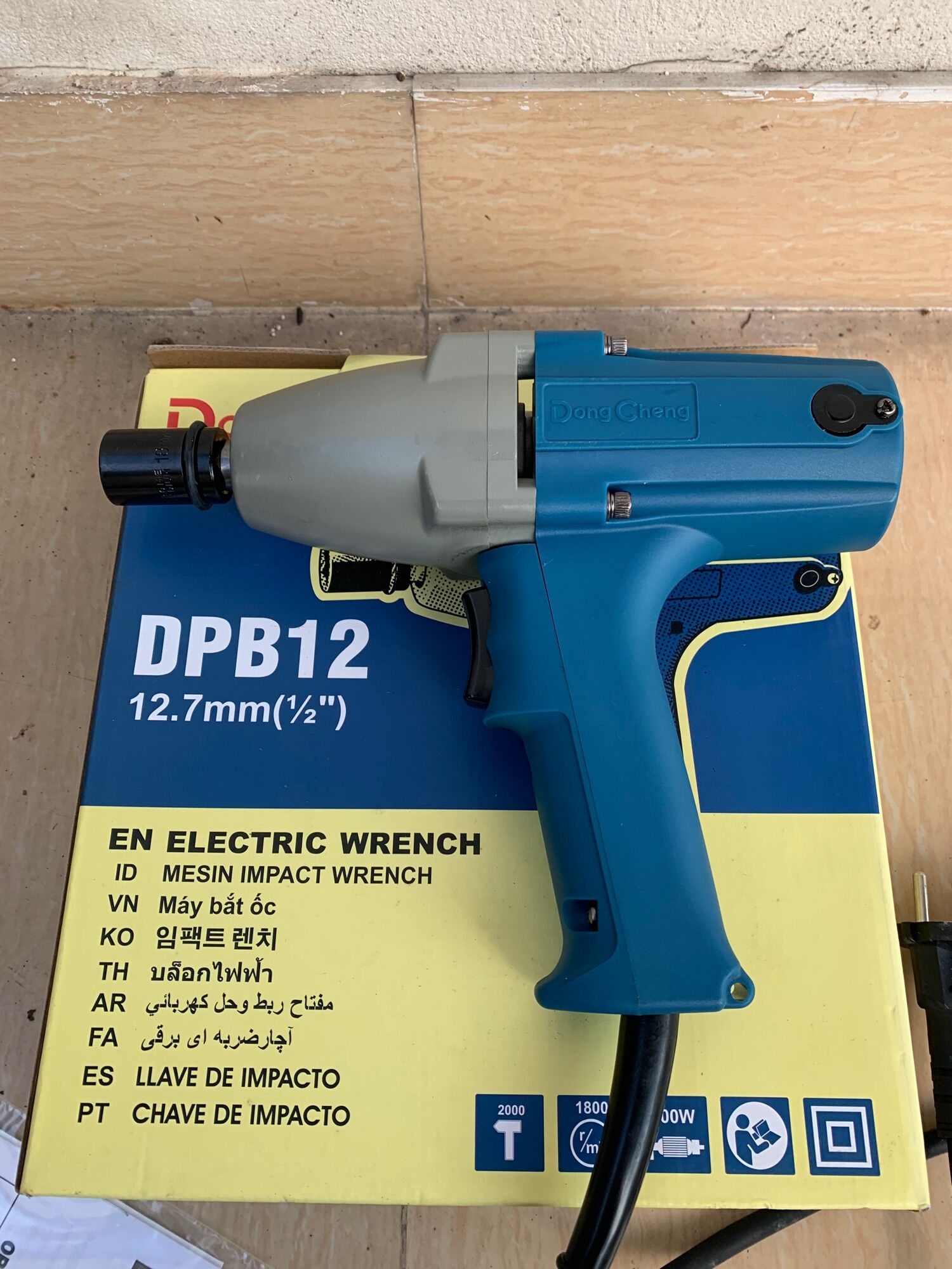 Máy siết bu lông Dongcheng DPB12