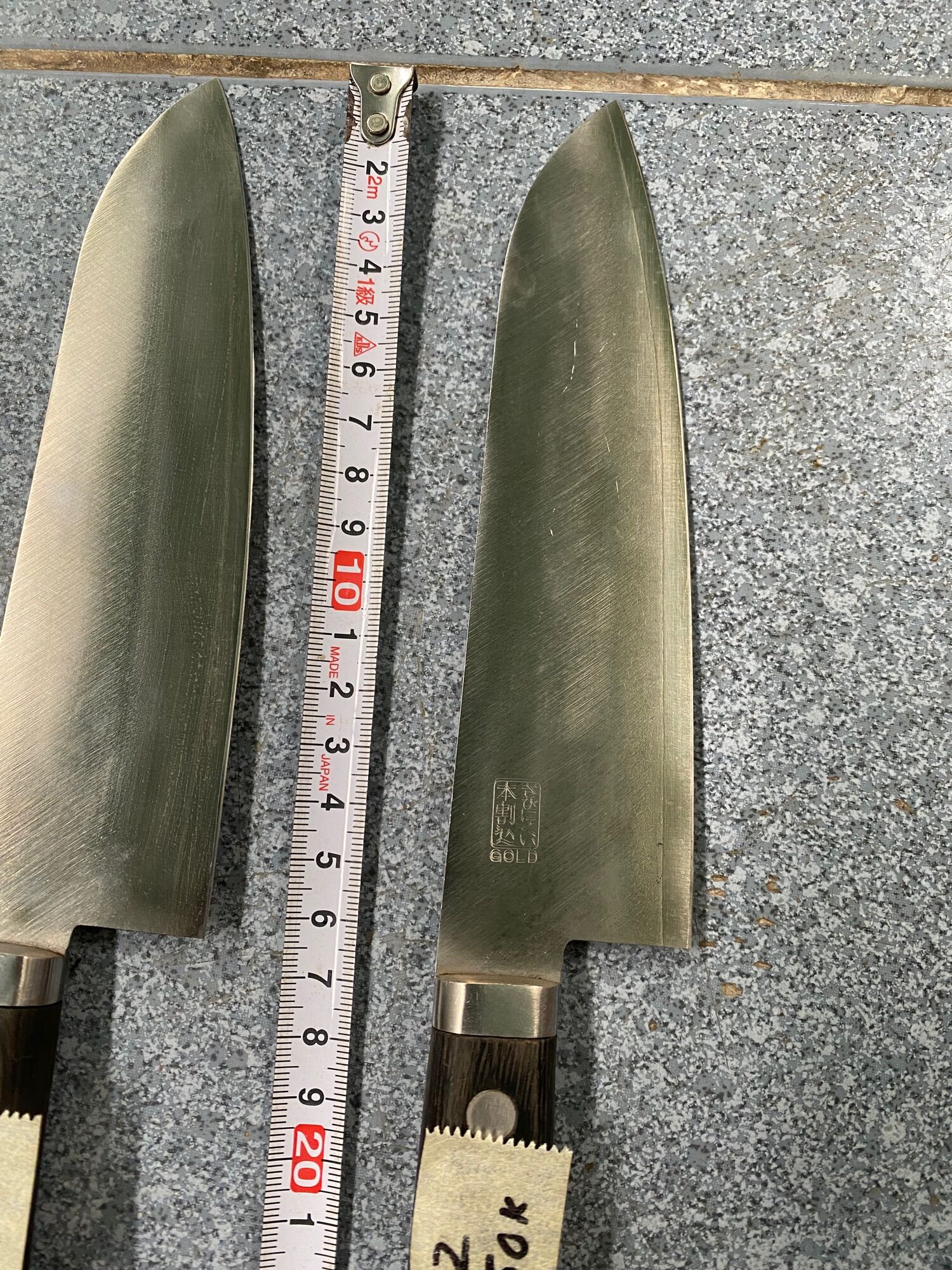 Dao bếp Nhật 3 lớp thép.