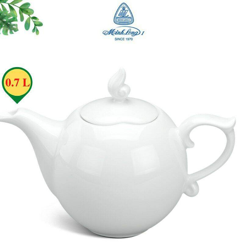 Bình trà mẫu đơn Minh Long cao cấp 0.7 lít