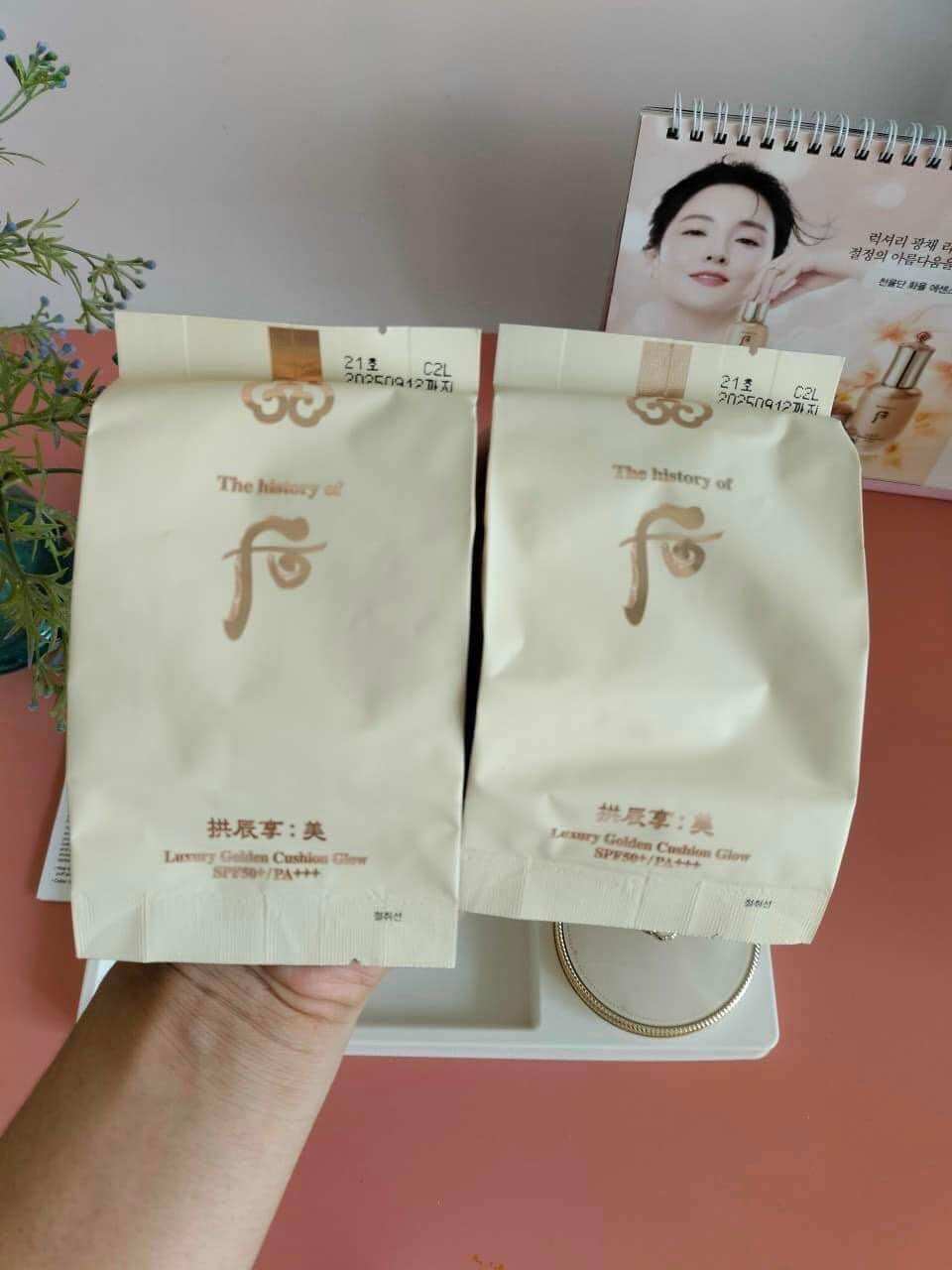 Lõi thay phấn nước Whoo vàng Luxury Golden
