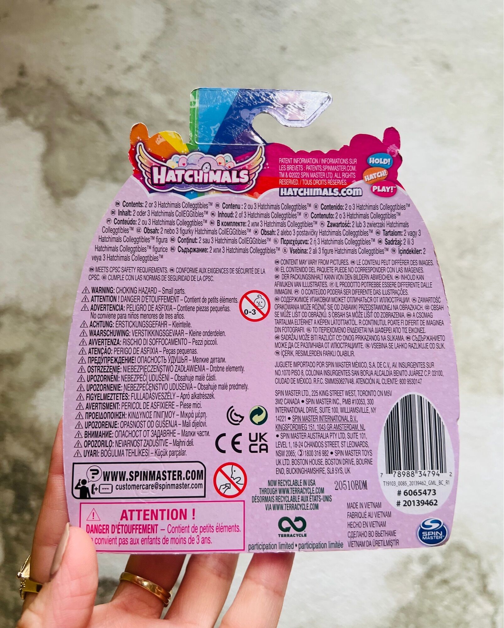 Hộp 2 trứng Hatchimals Rainbow Cation mẫu mới nhất