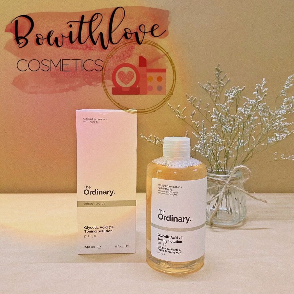 Toner Tẩy Da Chết Glycolic Acid 7% Toning Solution The Ordinary