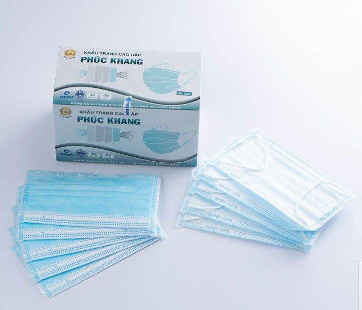 KHẨU TRANG Y TẾ PHÚC KHANG - HỘP/50CÁI