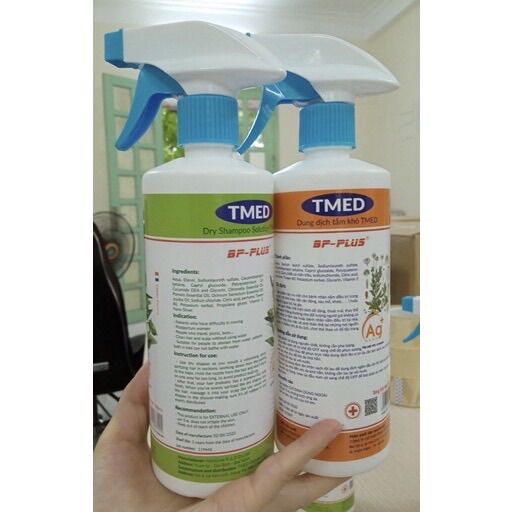 DUNG DỊCH GỘI KHÔ TMED 500ml