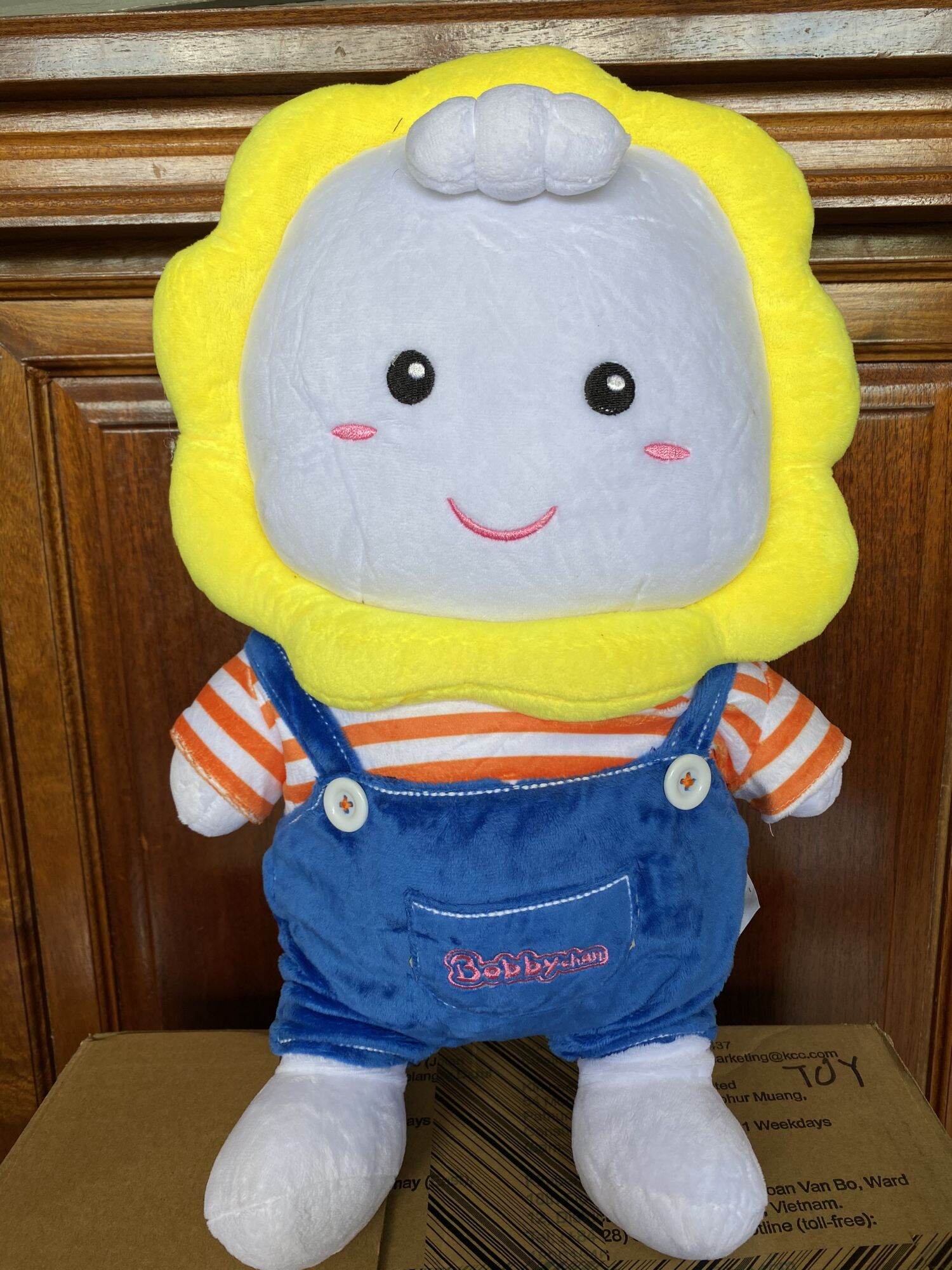 Gấu Bobby Chan biết hát mập ú siêu êm 55cm