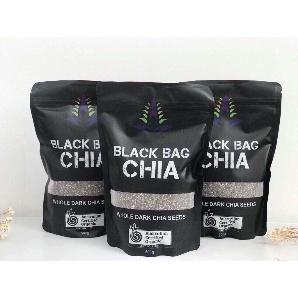 Hạt chia đen Úc túi 500gr