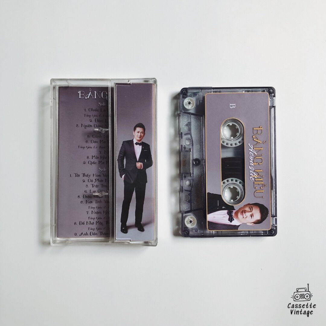 Băng cassette Bằng Kiều Acoustic (Custom Cassette Tape)