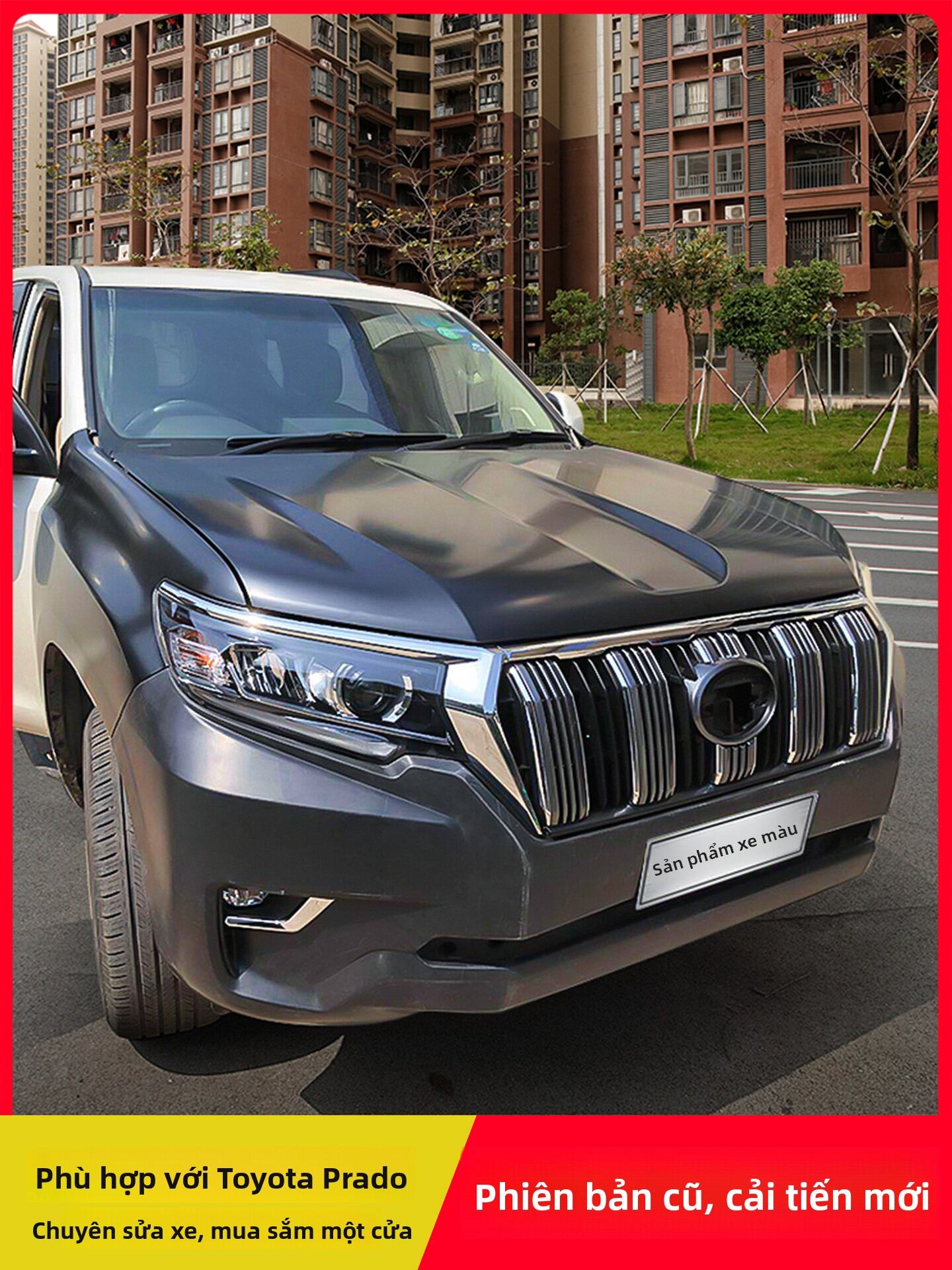 CAIFANG | Modification Kit for Toyota Land Cruiser Prado 23 Series - Exterior Upgrade and Interior Accessories Giá 30,502,000 Đồng*Miễn phí vận chuyển