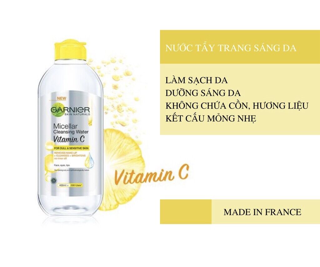 Nước Tẩy Trang Garnier 400ml